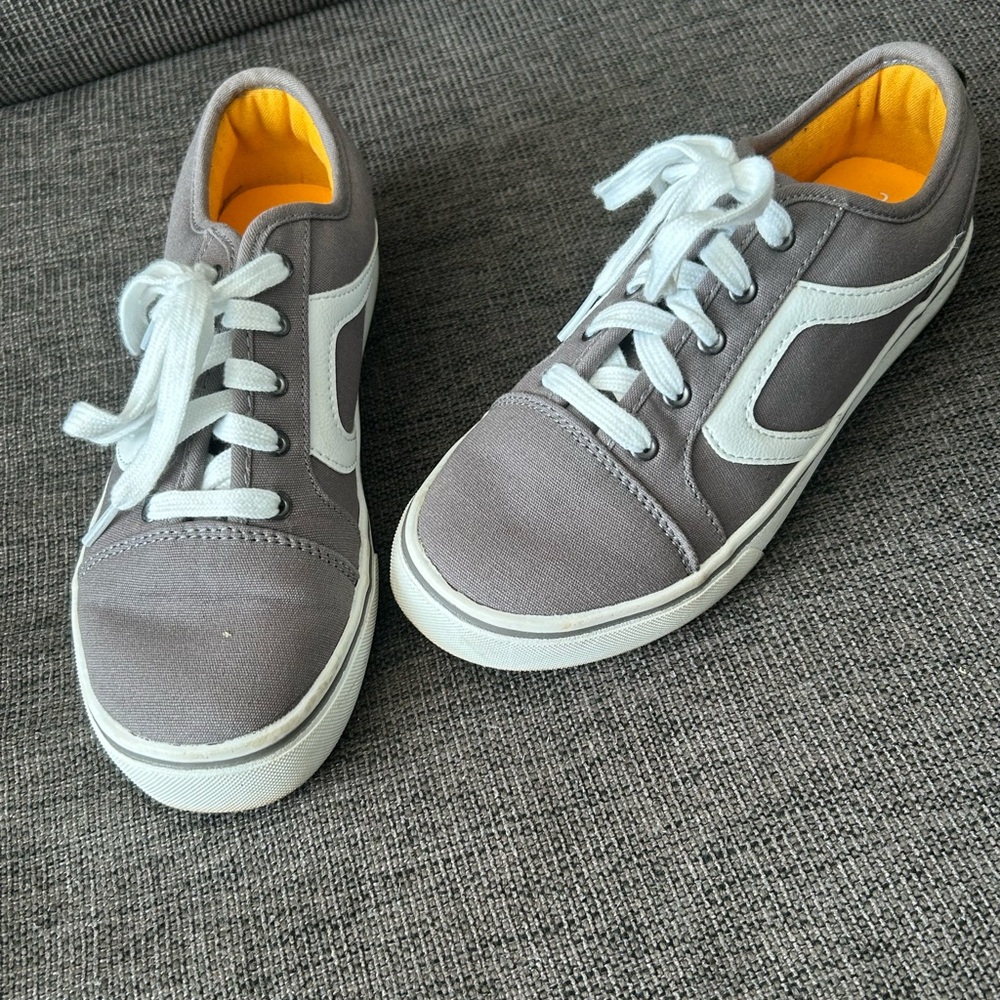 Gray Kids Sneakers